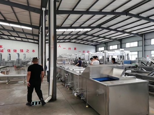 Machine de procédé de pasteurisation pour les fruits et légumes dans la production industrielle