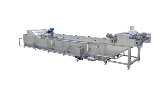 Machine de procédé de pasteurisation pour les fruits et légumes dans la production industrielle