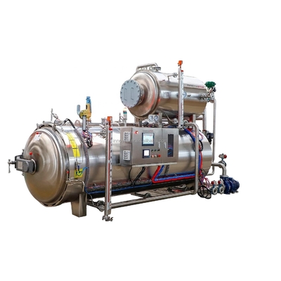 Facile à utiliser machine de rétrécissement à l'eau à la vapeur pour les repas prêts à manger