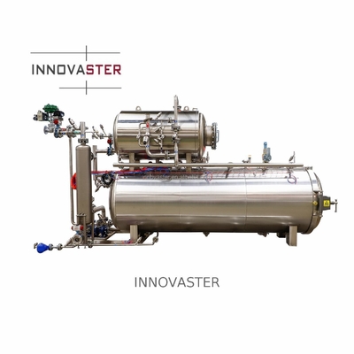 Facile à utiliser machine de rétrécissement à l'eau à la vapeur pour les repas prêts à manger