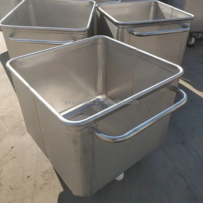 Transporter les denrées alimentaires en toute confiance en utilisant des chariots de transfert en acier inoxydable 304