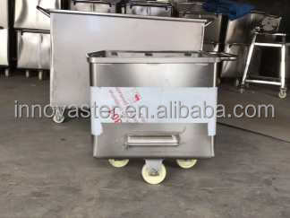 Carreaux de transfert en acier inoxydable 304 pour le transfert rapide et tournant de matériaux alimentaires