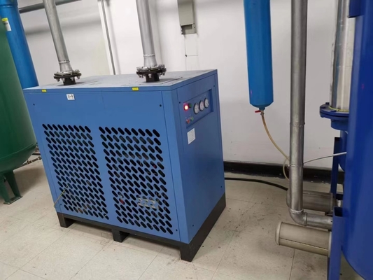 Lubrifiant à air 75kw 100HP aimant permanent Inverseur à vis à deux étages compresseur d'air