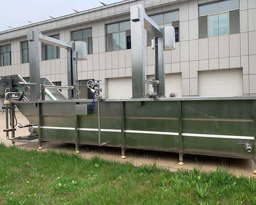 Pasteuriseur de tunnel d'immersion en eau de lait de 15 kW pour le processus de stérilisation à basse température