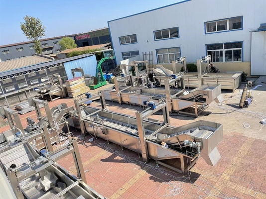 Machine de décongélation de crevettes de viande congelée à vitesse de levage réglable