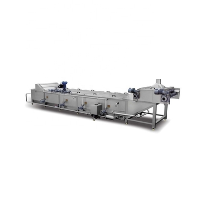 Pasteuriseur de tunnel d'immersion en eau de lait de 15 kW pour le processus de stérilisation à basse température
