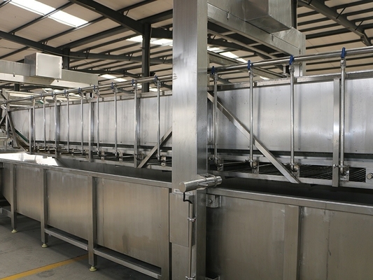 Machine de décongélation des produits de la viande de poisson IQF avec tension personnalisée et immersion automatique dans l'eau