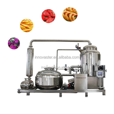 Source d'énergie électrique 215 KG Déshydrateur à vide automatique à friture profonde pour les chips de pomme de terre