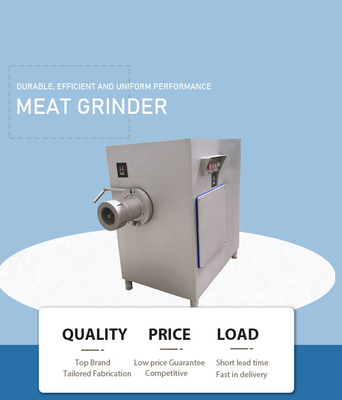 Boutique alimentaire 304 broyeur de viande en acier inoxydable broyeur de viande électrique de grande capacité